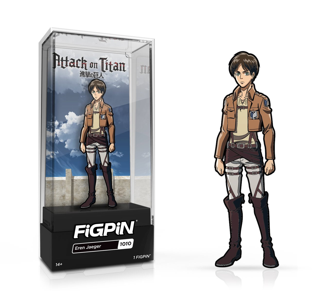 FiGPiN: AOT Attack on Titan: Eren Jaeger (1010)  - LE2500 (Common)