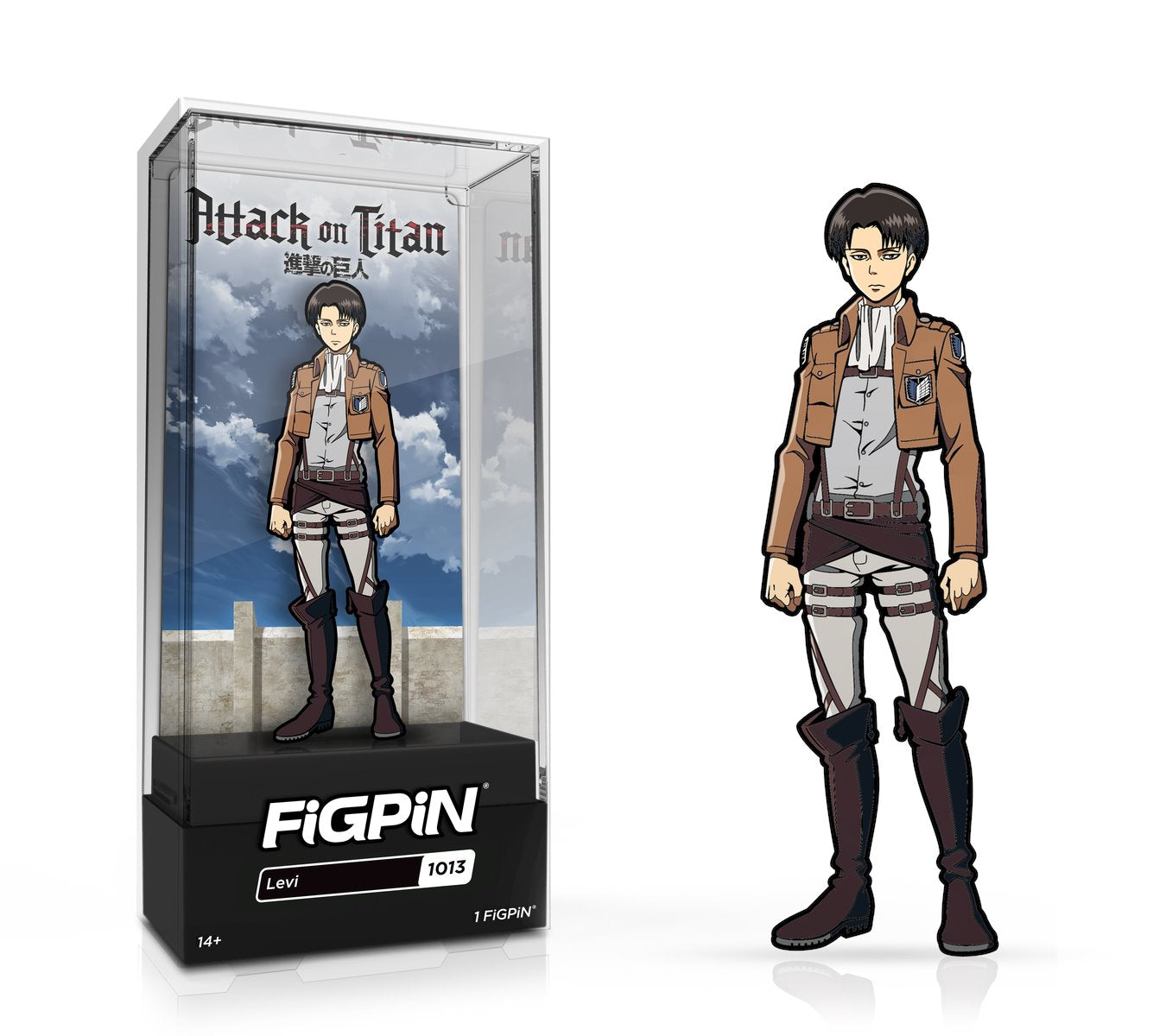 FiGPiN: AOT Attack on Titan: Levi Ackerman (1013) - LE2500 (Common)