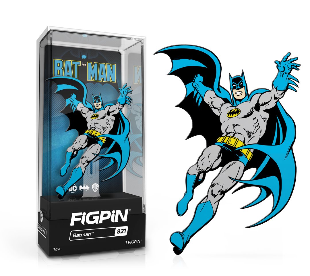 FiGPiN: DC: Batman (821) - LE1500 (Common)