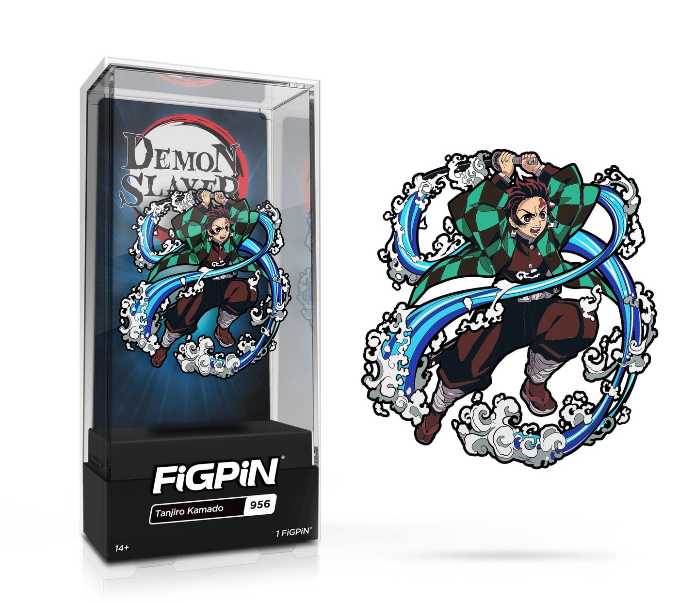 FiGPiN: DEMON SLAYER: Kimetsu no Yaiba – The Movie: Mugen Train - Tanjiro Kamado (956)