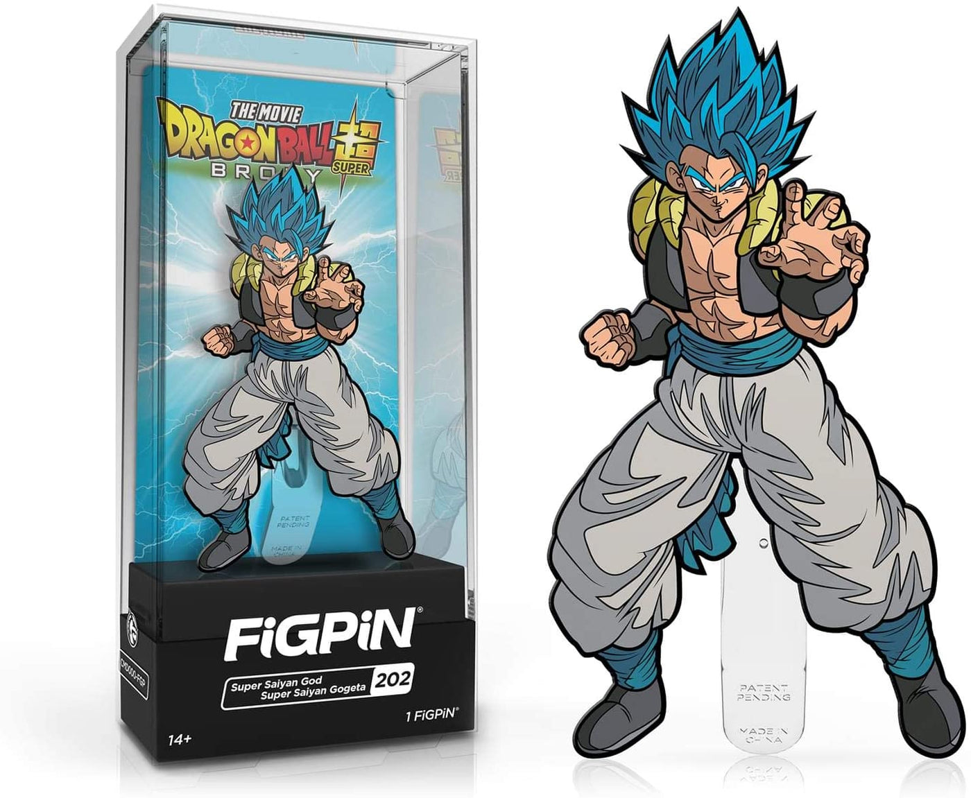 FiGPiN: Dragon Ball Super Broly Movie: Super Saiyan God Super Saiyan Gogeta (#202)