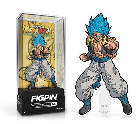 FiGPiN: Dragon Ball Super Broly Movie: Super Saiyan God Super Saiyan Gogeta Glitter CHASE (#243)