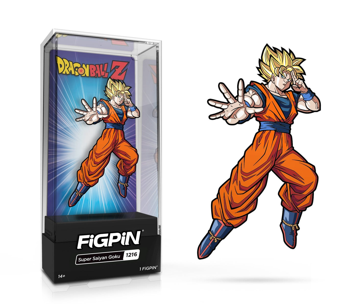 FiGPiN: Dragon Ball Z Buu Saga - Super Saiyan Goku (1216) [1st Edition LE500]