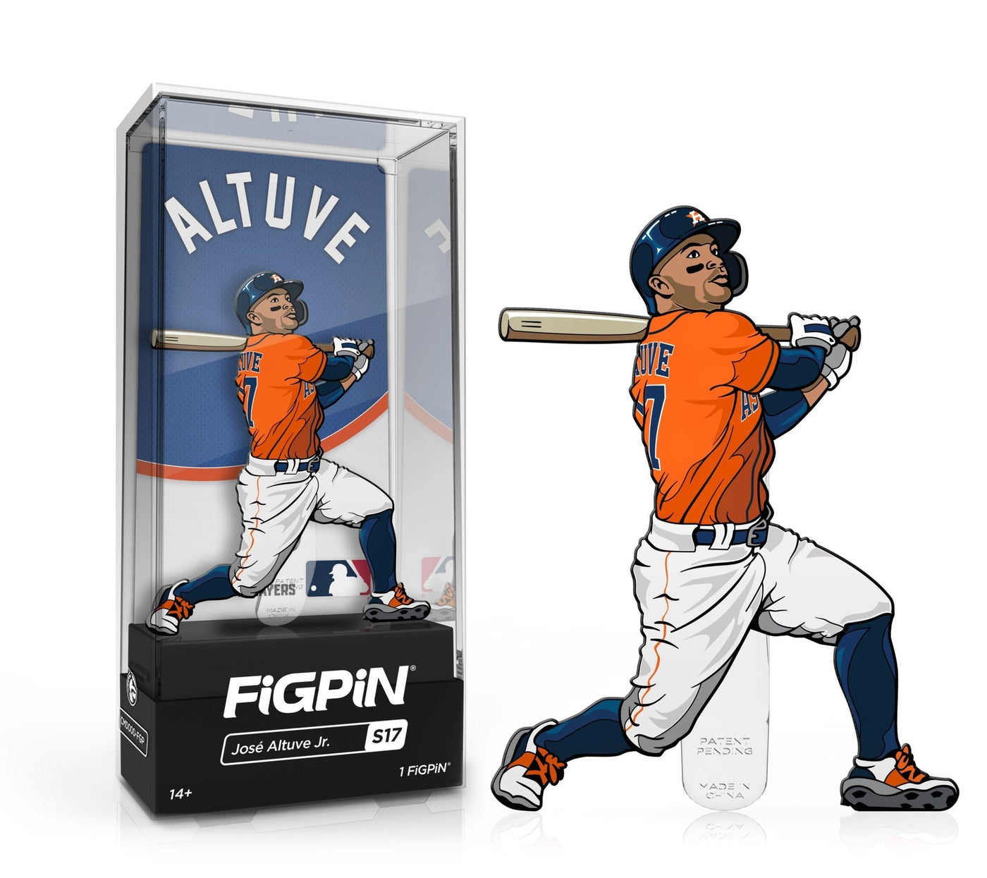 FiGPiN: MLB José Altuve (S17) FiGPiN COMMON 1st Edition (LE3000)