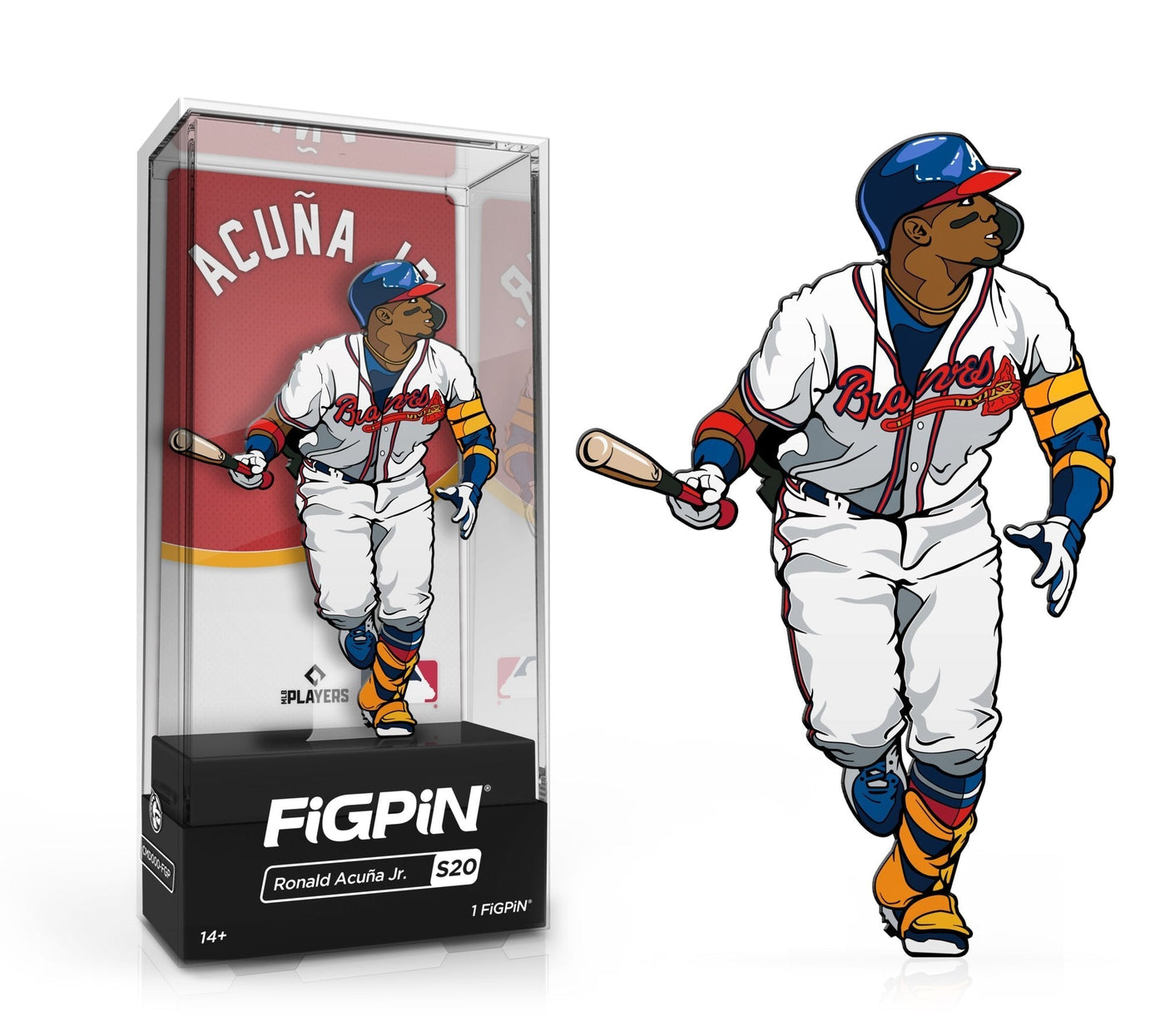 FiGPiN: MLB Ronald Acuña Jr. (S20) FiGPiN COMMON 1st Edition (LE2000)