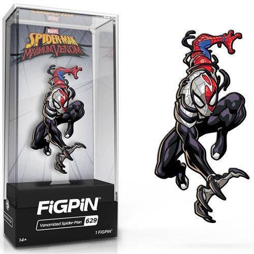 FiGPiN Enamel Pin Marvel Spider Man Maximum Venom Select Figure s Display Geek Inc