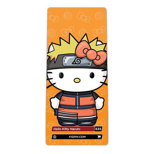 FiGPiN Enamel Pin - Naruto x Hello Kitty - Select Figure(s)