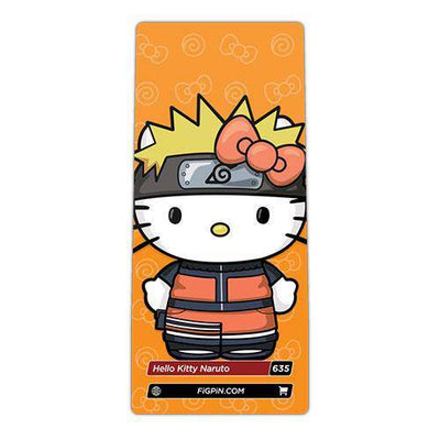 FiGPiN Enamel Pin - Naruto x Hello Kitty - Select Figure(s)