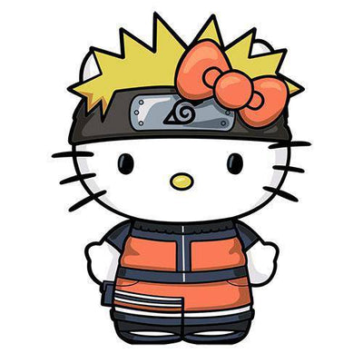 FiGPiN Enamel Pin - Naruto x Hello Kitty - Select Figure(s)