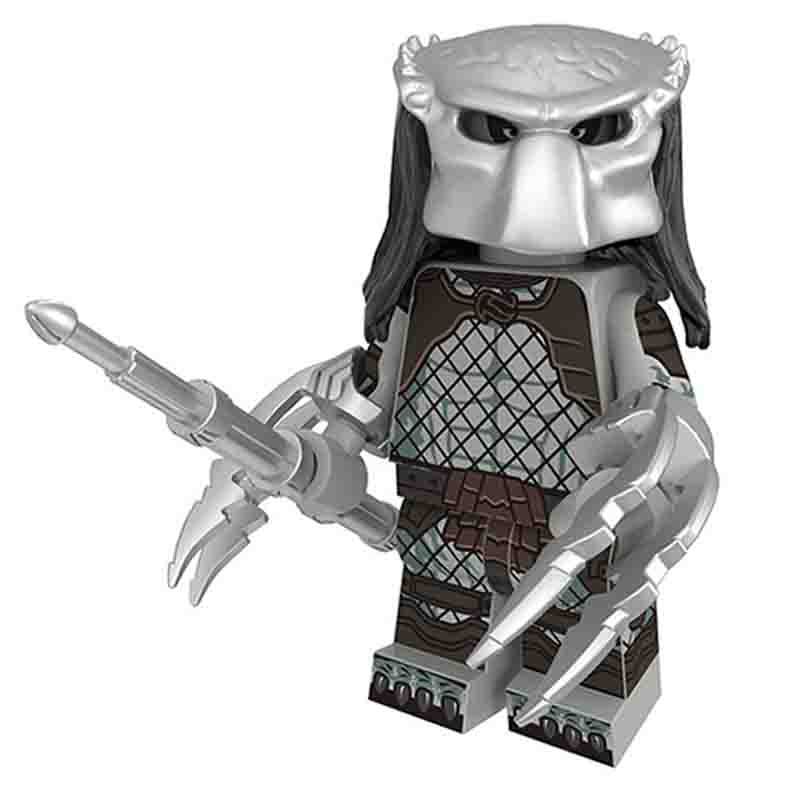 Predator Gray Yautja (The Predator) - Custom Building Blocks Mini Figu ...