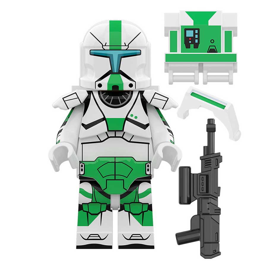 Fixer Delta Squad Clone Trooper (Star Wars) - Custom Building Blocks Mini Figures Compatible with LEGO