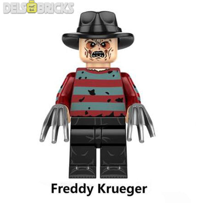 Freddy Krueger (A Nightmare on Elm Street) - Custom Building Blocks Mini Figures Compatible with LEGO