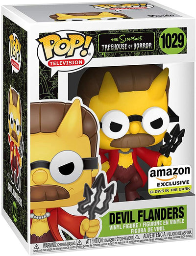 POP! Television: 1029 The Simpsons, Devil Flanders (GITD) Exclusive