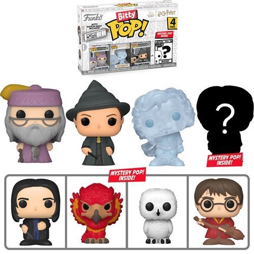 Funko Bitty Pop! Harry Potter - Mini-Figure 4-Pack - Select Set(s