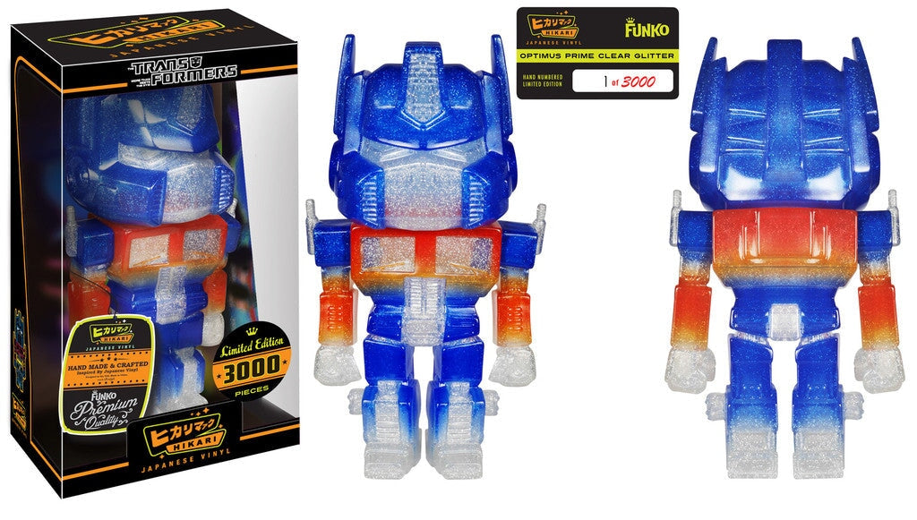 Funko Hikari: Transformers: Optimus Prime Clear Glitter (Limited Edition of 3000)