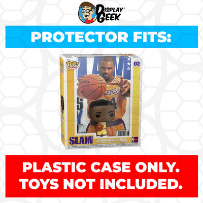 Pop Protector for Shaquille O'Neal #02 Funko Pop Magazine Covers on The Protector Guide App by Display Geek