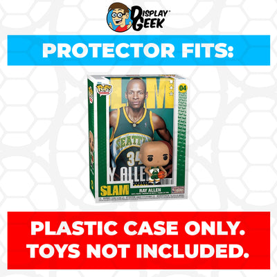 Pop Protector for Ray Allen #04 Funko Pop Magazine Covers on The Protector Guide App by Display Geek