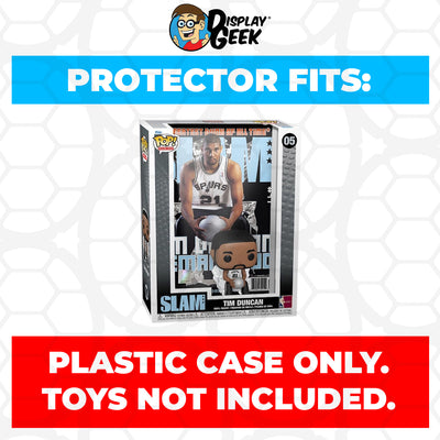 Pop Protector for Tim Duncan #05 Funko Pop Magazine Covers on The Protector Guide App by Display Geek