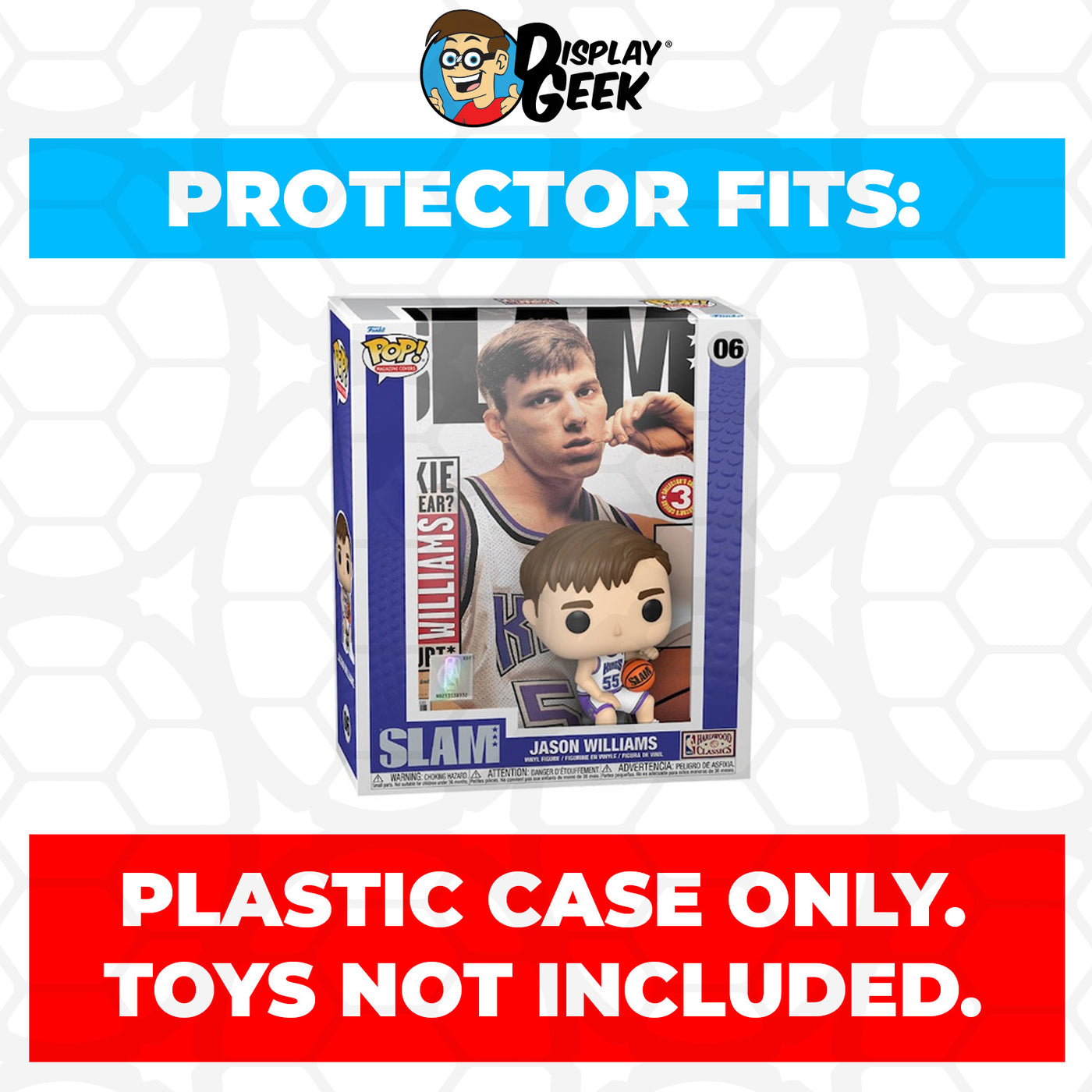 Pop Protector for Jason Williams #06 Funko Pop Magazine Covers on The Protector Guide App by Display Geek