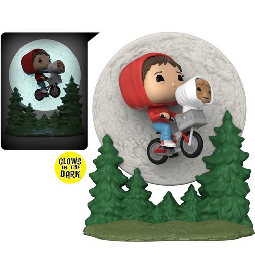 Funko Pop! Moment 1259 E.T. 40th Anniversary - Elliott & E.T. Glow
