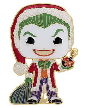 Funko POP! Pins: DC: HOLIDAY - JOKER (w/1 in 12 Chance at Chase)