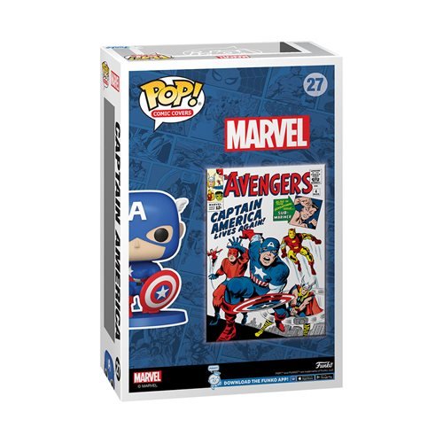 Funko Pop! The Avengers #4 (1963) Captain America Comic Cover