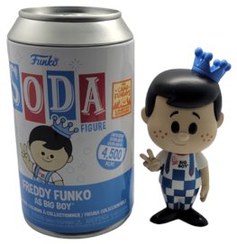 Funko Soda: Camp Fundays 2023 - Freddy Funko as Big Boy Blue Suit (Limited to 4500 Pieces) SEALED