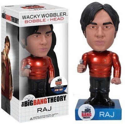 Funko Wacky Wobbler: Raj (Star Trek) (Metallic)