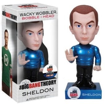 Funko Wacky Wobbler: Sheldon (Star Trek) (Metallic)