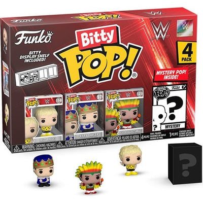 Funko WWE Bitty Pop! Mini-Figure 4-Pack - Select Set(s)