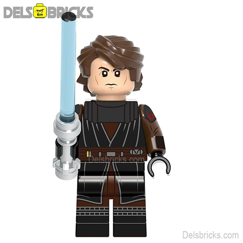 Anakin Skywalker (Star Wars) - Custom Building Blocks Mini Figures Compatible with LEGO