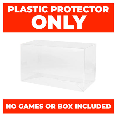 Plastic Protector for GAMECUBE, XBOX, PS2, Wii, Wii U, DVD Video Game Box 0.50mm thick, UV & Scratch Resistant 7.375h x 4.625w x 0.5d on The Pop Protector Guide by Display Geek