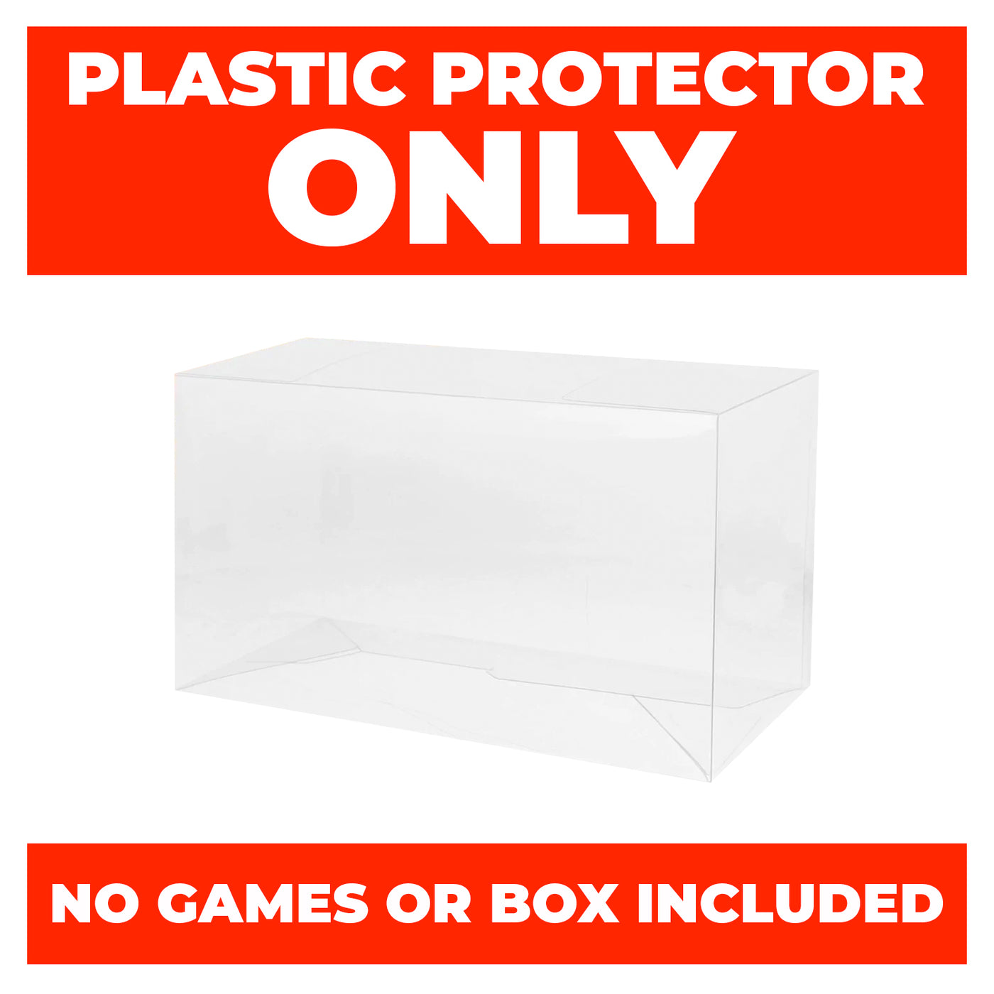 Plastic Protector for NES Video Game Cartridges 0.50mm thick, UV & Scratch Resistant on The Pop Protector Guide by Display Geek