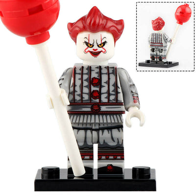 Pennywise 2017 (Stephen King's IT) - Custom Building Blocks Mini Figures Compatible with LEGO