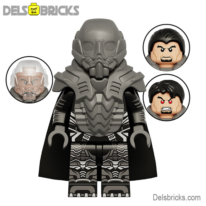 General Zod in Armor Suit (DC) - Custom Building Blocks Mini Figures Compatible with LEGO