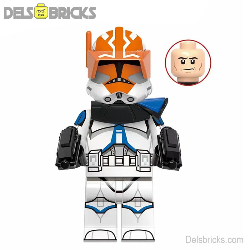 Captain Vaughn 332nd Company Ahsoka's Clone Troopers (Star Wars) - Custom Building Blocks Mini Figures Compatible with LEGO