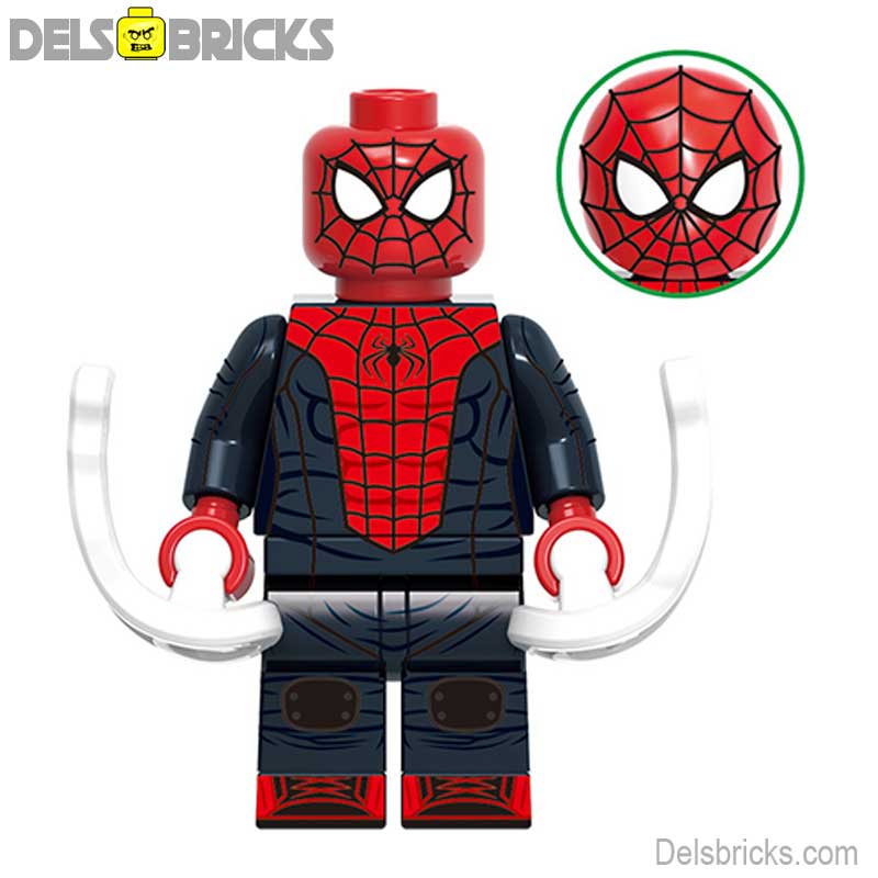 Spider-Man Great Responsibility Suit (Marvel Spider-Man) - Custom Building Blocks Mini Figures Compatible with LEGO