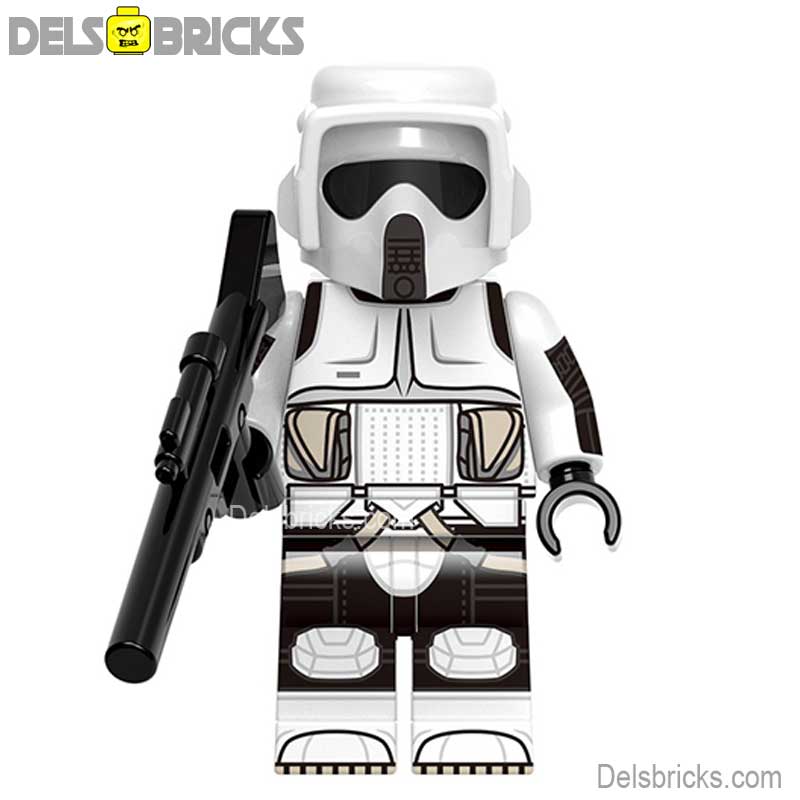 Scout Trooper (Star Wars) - Custom Building Blocks Mini Figures Compatible with LEGO