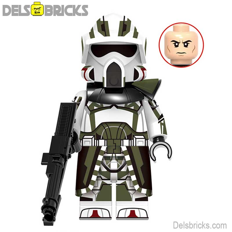 ARF Trooper Commander Trauma (Star Wars) - Custom Building Blocks Mini Figures Compatible with LEGO