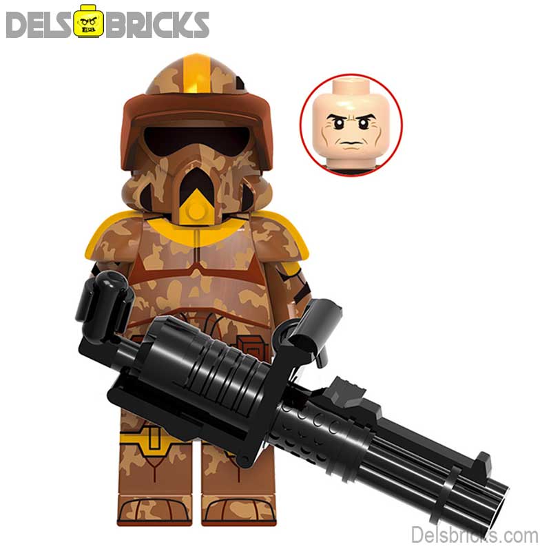 Geonosis ARF Trooper (Star Wars) - Custom Building Blocks Mini Figures Compatible with LEGO