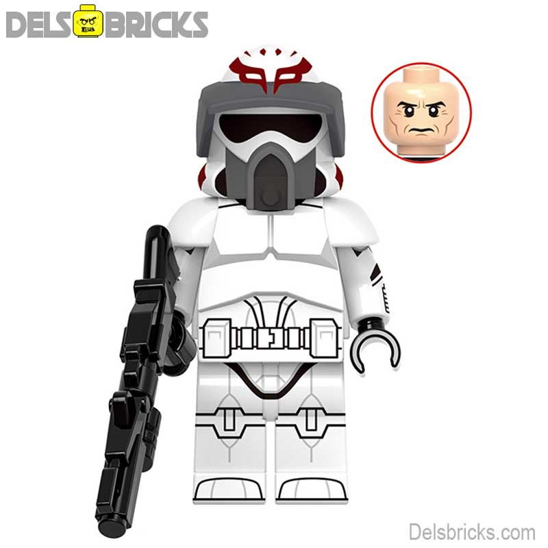 Kamino Guard ARF Clone Trooper (Star Wars) - Custom Building Blocks Mini Figures Compatible with LEGO