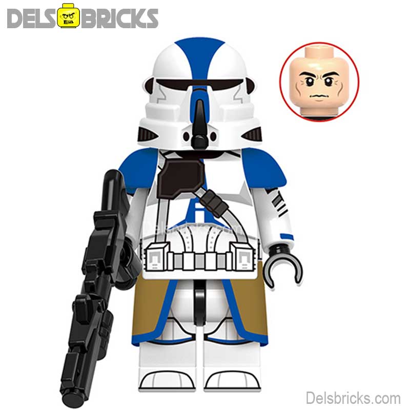 501st Airborne Clone Trooper (Star Wars) - Custom Building Blocks Mini Figures Compatible with LEGO