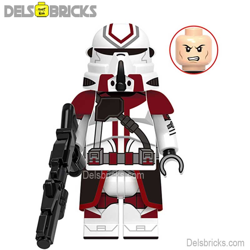 91st Anaxes Airborne Clone Trooper (Star Wars) - Custom Building Blocks Mini Figures Compatible with LEGO