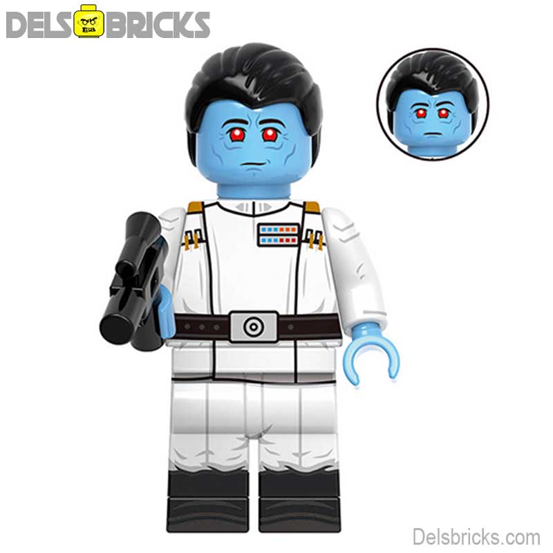 Grand Admiral Thrawn from Ahsoka (Star Wars) - Custom Building Blocks Mini Figures Compatible with LEGO