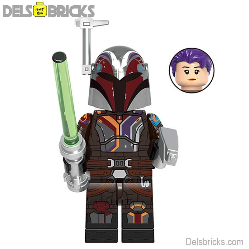 Sabine Wren from Ahsoka (Star Wars) - Custom Building Blocks Mini Figures Compatible with LEGO