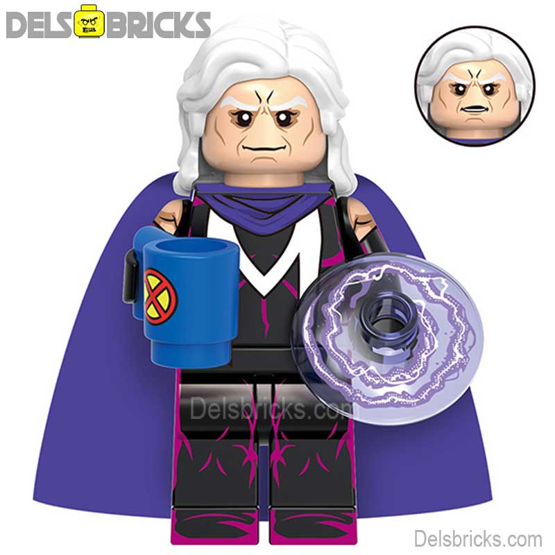 Magneto (Marvel X-Men '97) - Custom Building Blocks Mini Figures Compatible with LEGO