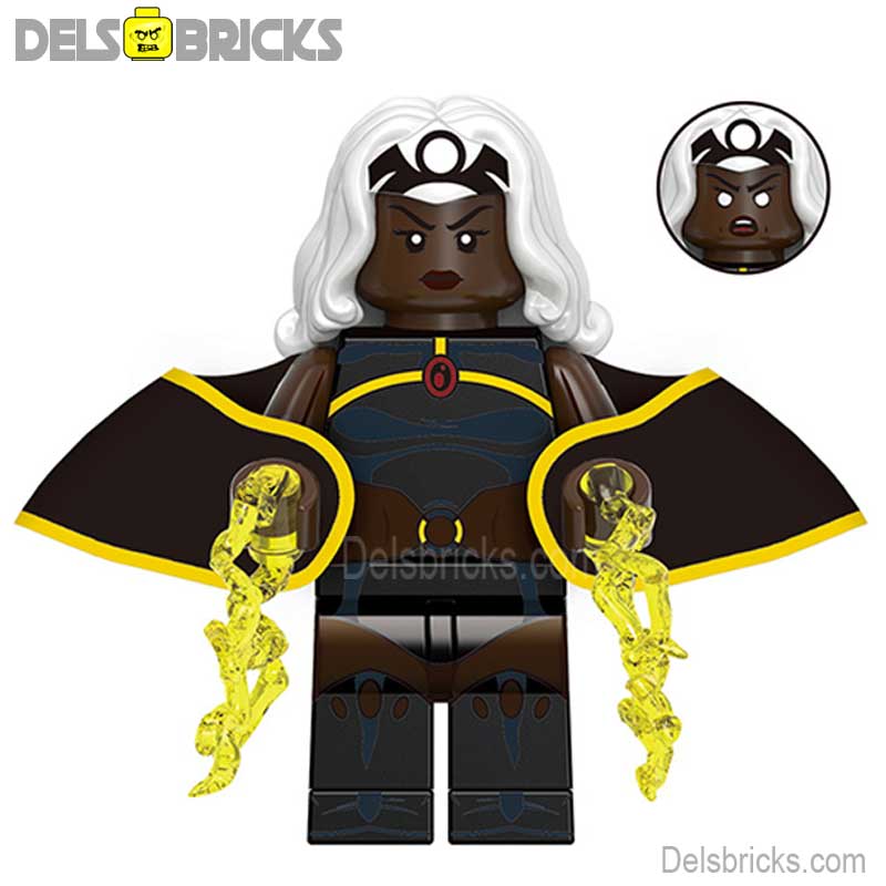 Storm (Marvel X-Men '97) - Custom Building Blocks Mini Figures Compatible with LEGO