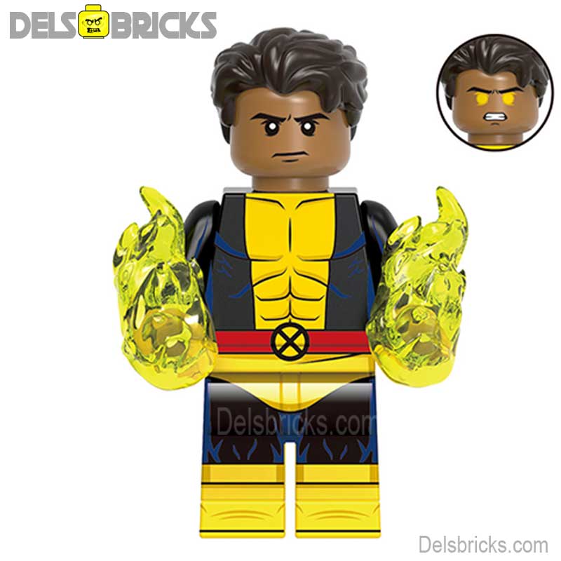 Sunspot (Marvel X-Men '97) - Custom Building Blocks Mini Figures Compatible with LEGO