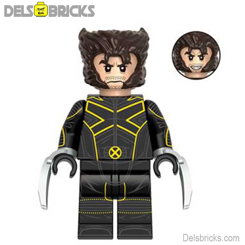 Wolverine Logan (Marvel Deadpool) - Custom Building Blocks Mini Figures Compatible with LEGO