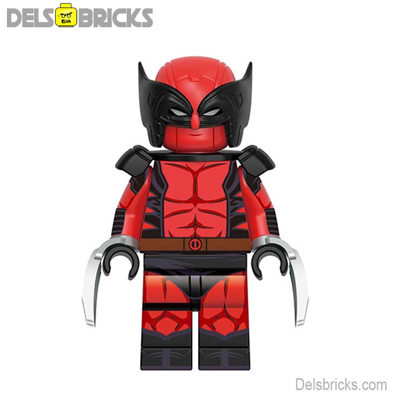 Wolverine Deadpool (Marvel Deadpool) - Custom Building Blocks Mini Figures Compatible with LEGO